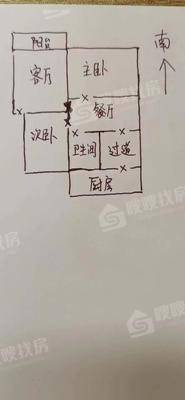 炼油厂第二生活区2室2厅1卫91㎡