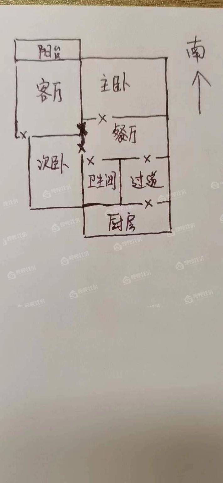 炼油厂第二生活区2室2厅1卫91㎡