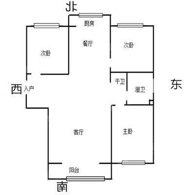 宏宇亚龙湾3室2厅1卫117㎡