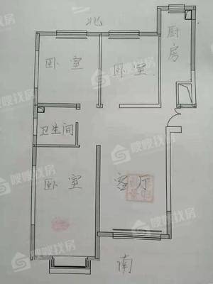御河新城西区3室2厅1卫109㎡