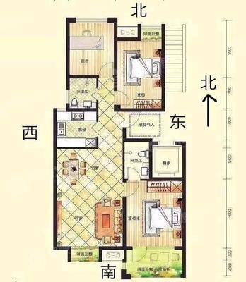 荣盛兰亭苑3室2厅2卫117㎡