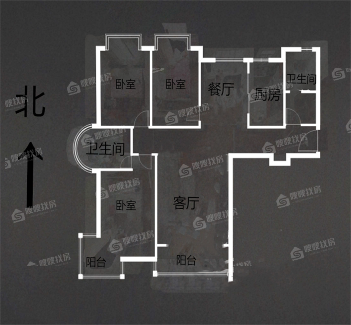 卓达星辰1号3室2厅2卫150㎡