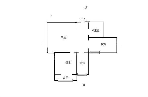 百合世嘉2室2厅1卫87㎡