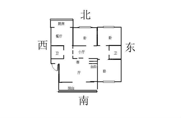 佳境绿之园3室2厅2卫150㎡