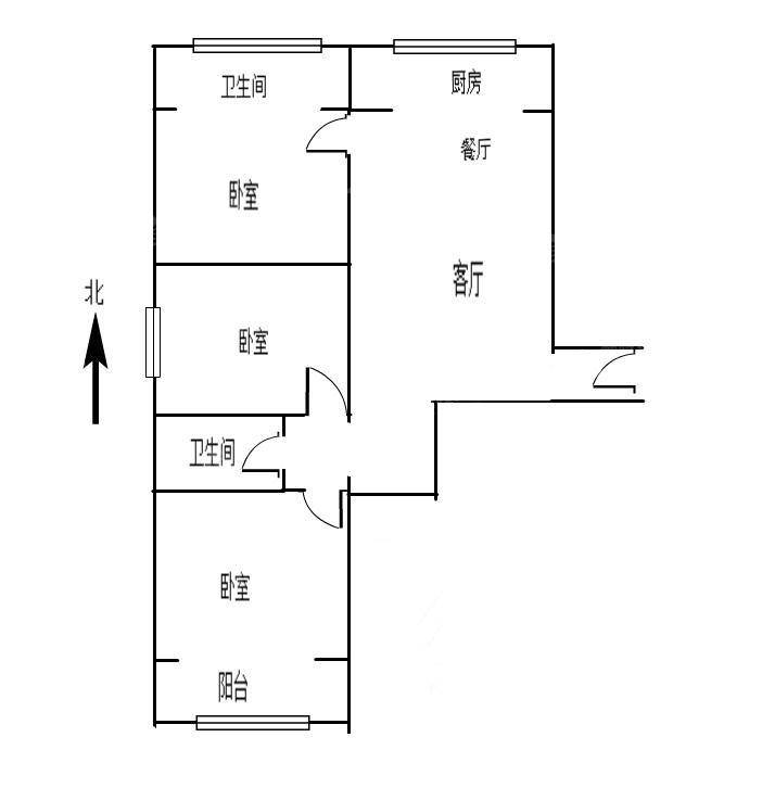 天阔一品3室2厅2卫123㎡