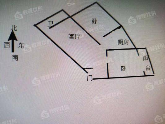 峰尚国际（福地阳光）2室2厅1卫78㎡