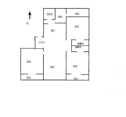 银通小区3室2厅1卫132㎡