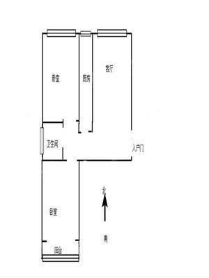 御宇国际一期秀瑞苑2室1厅1卫86㎡