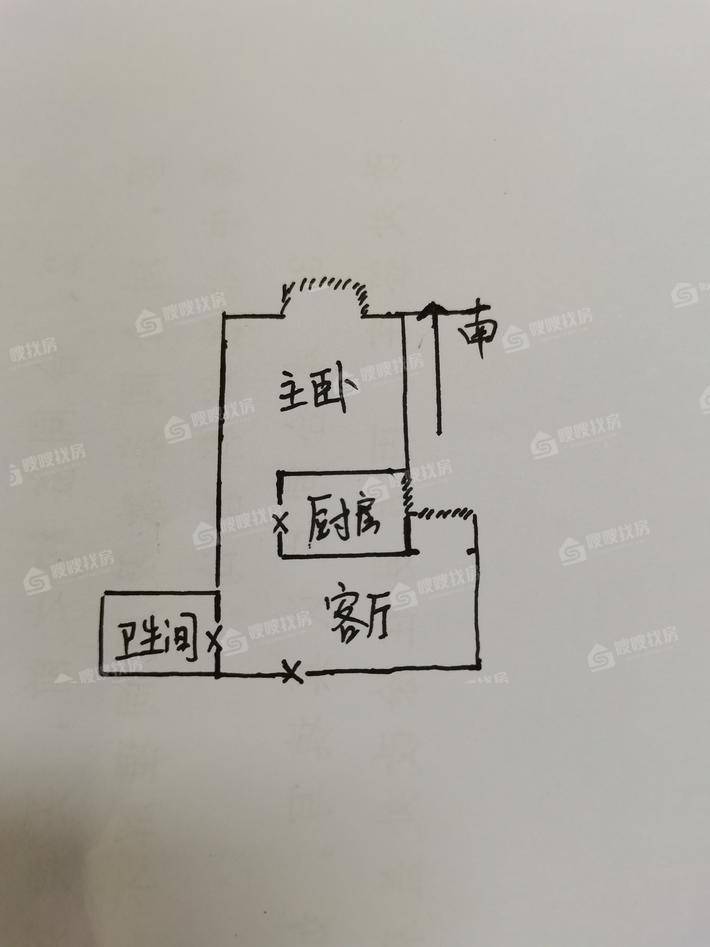 盛景八方1室1厅1卫58㎡