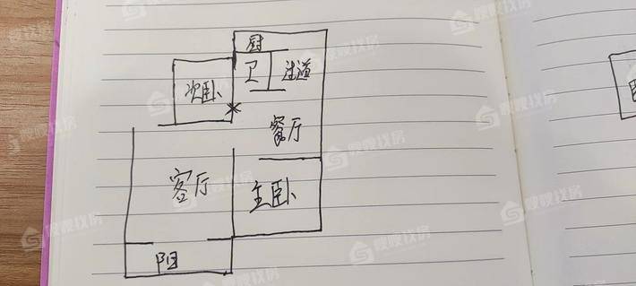 炼油厂第二生活区2室2厅1卫91㎡