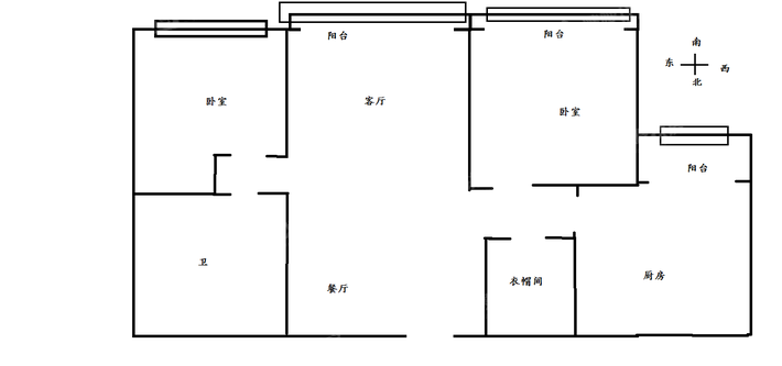 鸿韵嘉苑2室2厅1卫120㎡