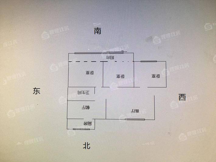 人行小区（小王庄南）3室2厅1卫87㎡