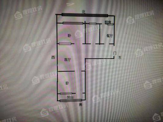 三塑小区2室1厅1卫53㎡