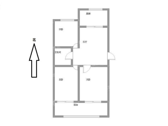 龙泉花园（西区）3室2厅1卫103㎡