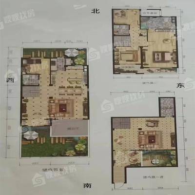 宏宇臻园（西区）4室3厅3卫205㎡
