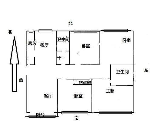 朝阳门4室2厅2卫160㎡