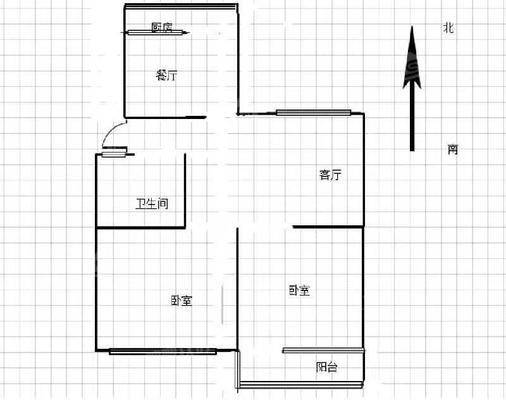 迎宾小学宿舍楼2室1厅1卫85㎡