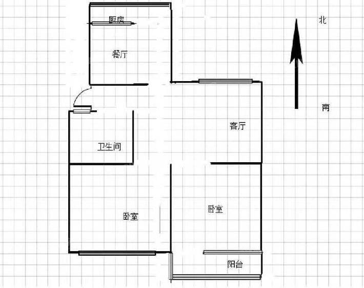 迎宾小学宿舍楼2室1厅1卫85㎡