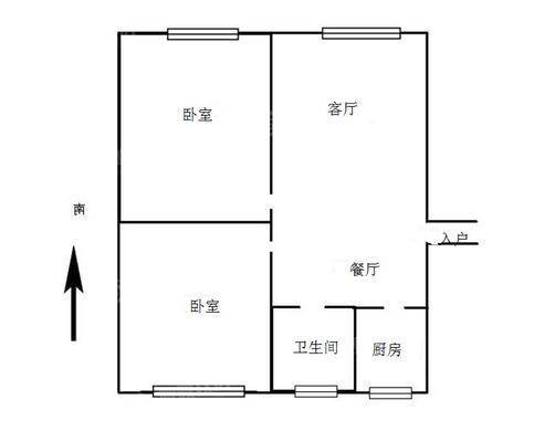 北欧会龙山庄1-172室2厅1卫98㎡