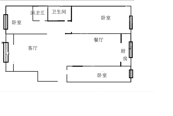 福溪帝苑一期3室2厅2卫138㎡