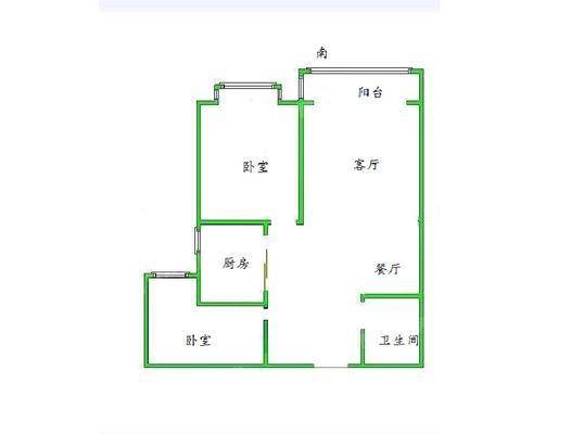 东方世纪城2室2厅1卫99㎡