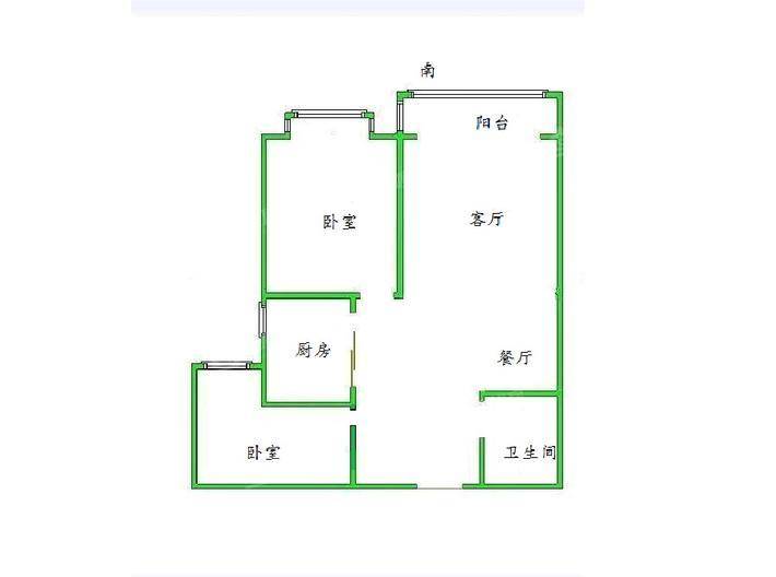 东方世纪城2室2厅1卫99㎡