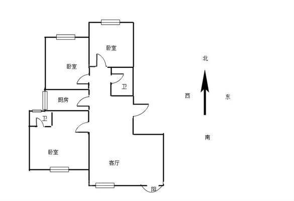 荣盛丽水花庭3室2厅2卫123㎡