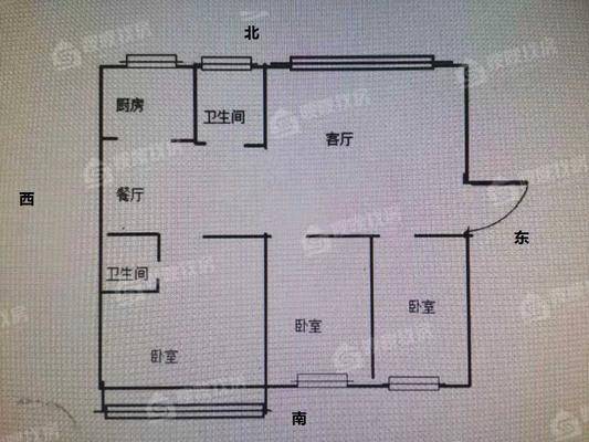 金鼎领域3室2厅2卫135㎡