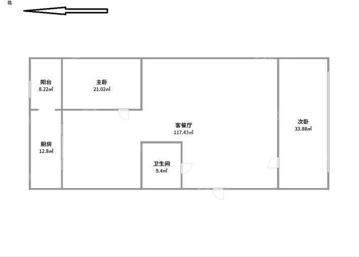 丽景华庭（新村南区）2室2厅1卫84㎡