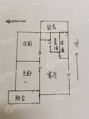 炼油厂第二生活区2室1厅1卫91㎡