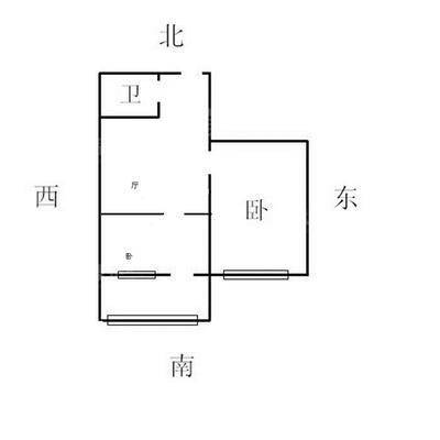 铁路新村2室1厅1卫40㎡