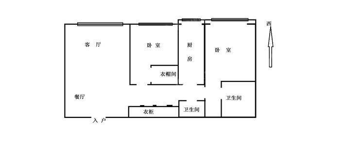 顺诚大厦2室2厅1卫153㎡