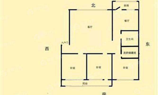 幞园新村3室2厅2卫120㎡