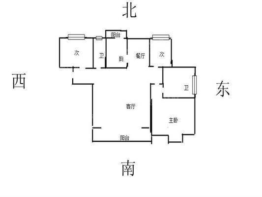 贻成御景国际3室2厅2卫139㎡