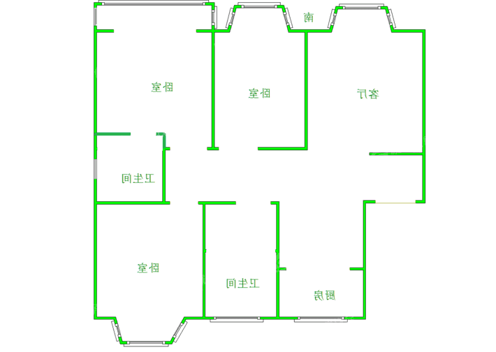 晨曦花园3室2厅2卫141㎡
