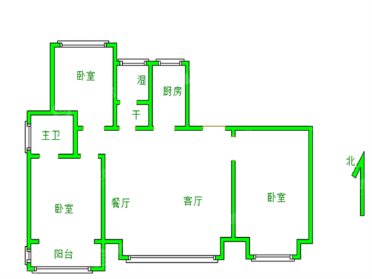 天成岭秀岭贤府3室2厅2卫127㎡