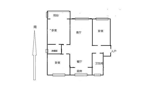 锦绣城（三区）3室2厅2卫114㎡