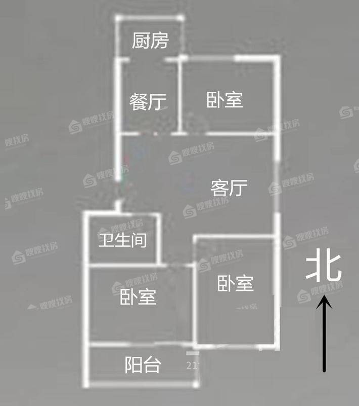 康星家园3室0厅1卫106㎡