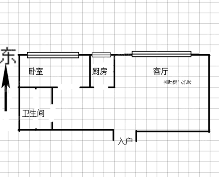 万华小区D区2室1厅1卫53㎡