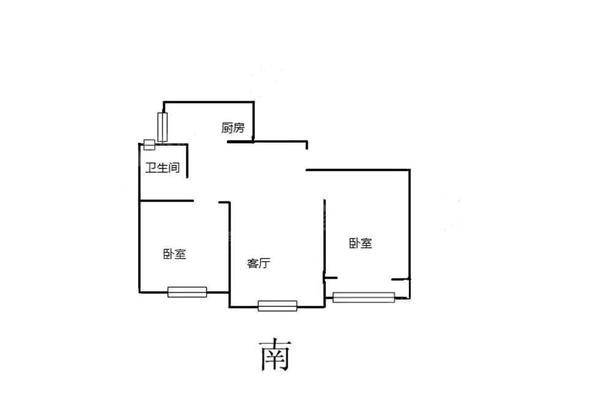 世纪家园2室2厅1卫92㎡