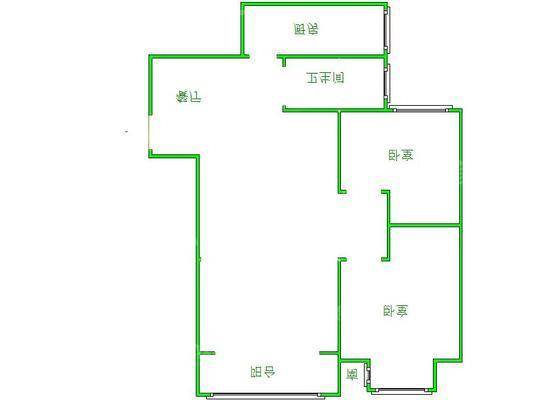 嘉禾一方一期3室2厅1卫97㎡