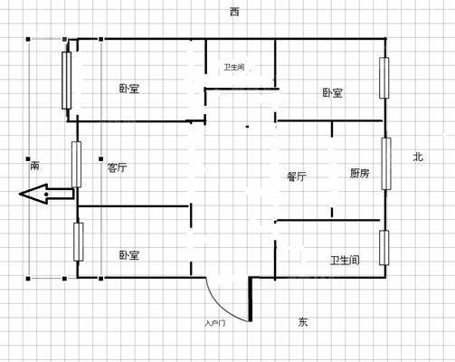 锦绣城（六区）3室2厅2卫120㎡