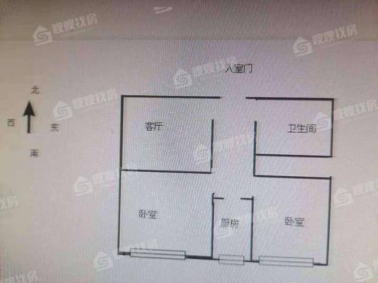 中行宿舍（维明路）2室2厅1卫73㎡