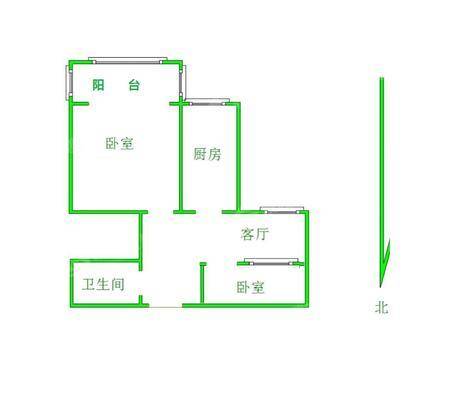 石化新村3室1厅1卫76㎡