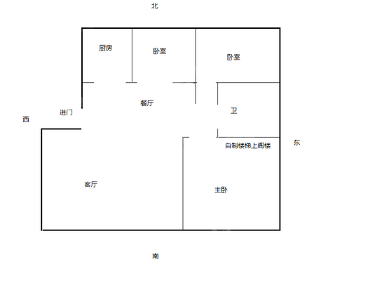 警苑小区3室1厅1卫120㎡