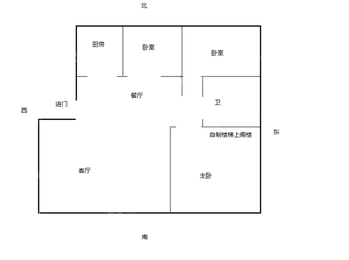 警苑小区3室1厅1卫120㎡