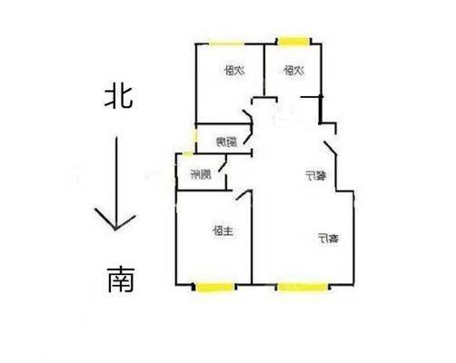 荣盛阿尔卡迪亚文承苑3室2厅1卫91㎡
