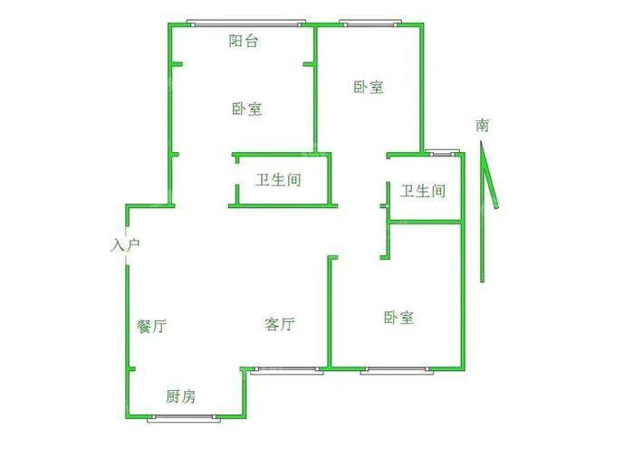 万泰丽景东区3室2厅2卫128㎡