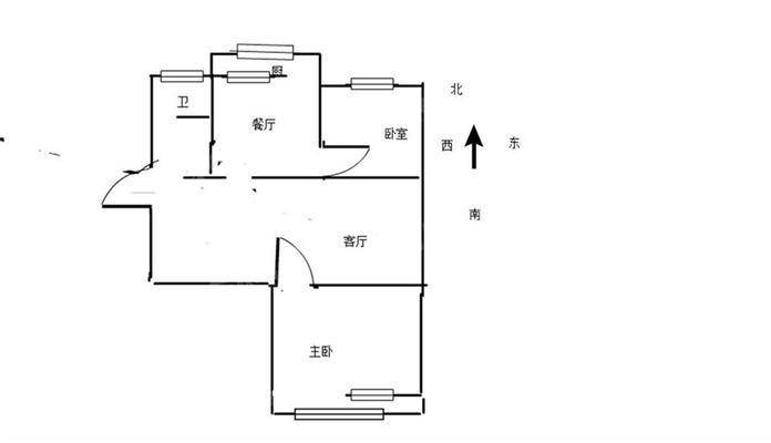 东环小区2室1厅1卫84㎡