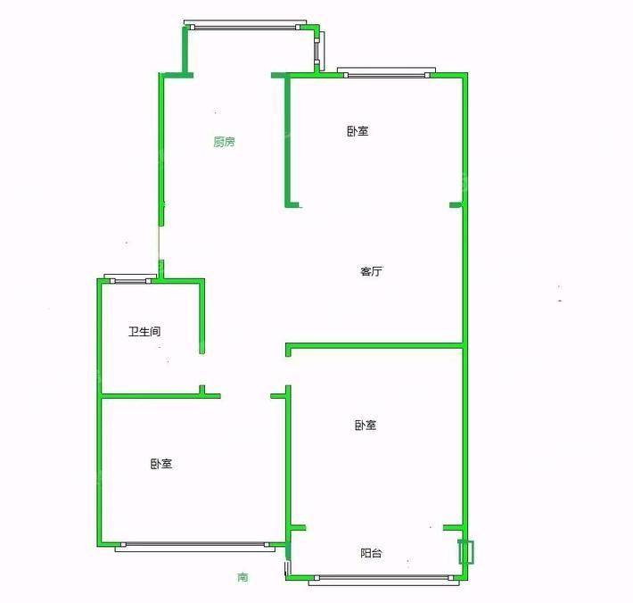 富苑小区3室2厅1卫95㎡